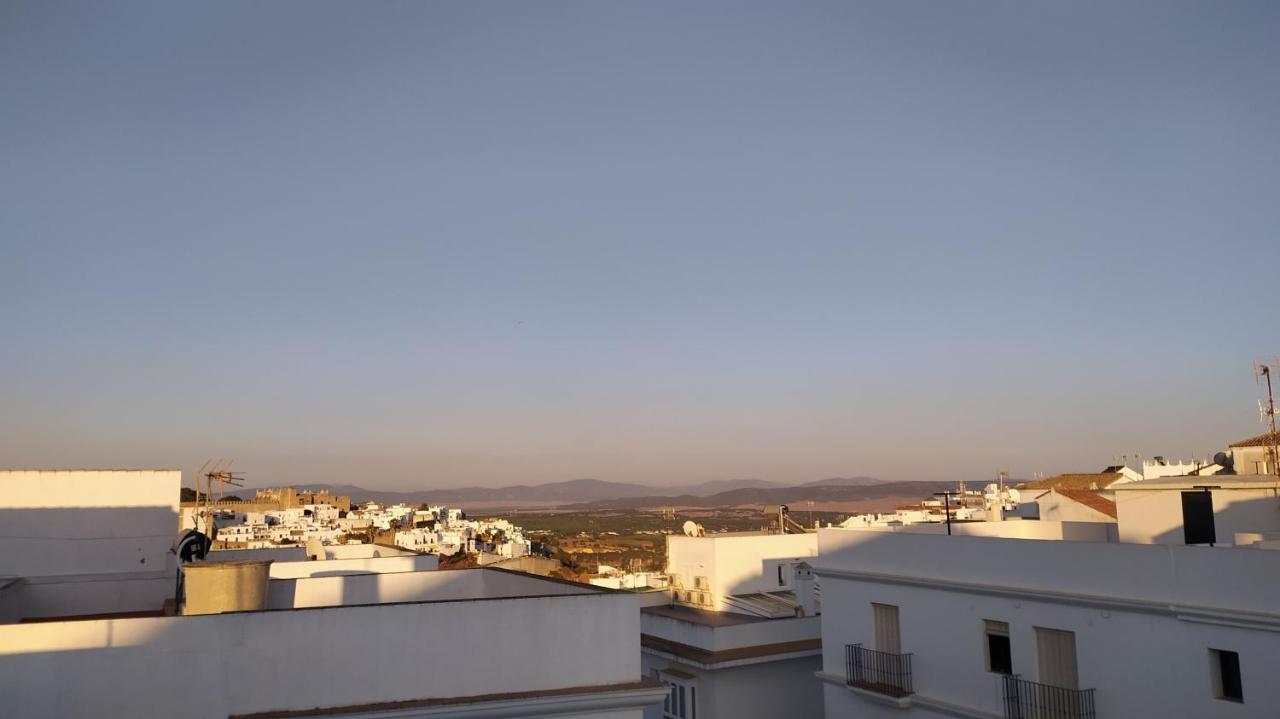 Hostal La Janda Vejer de la Frontera Exterior foto View of the town