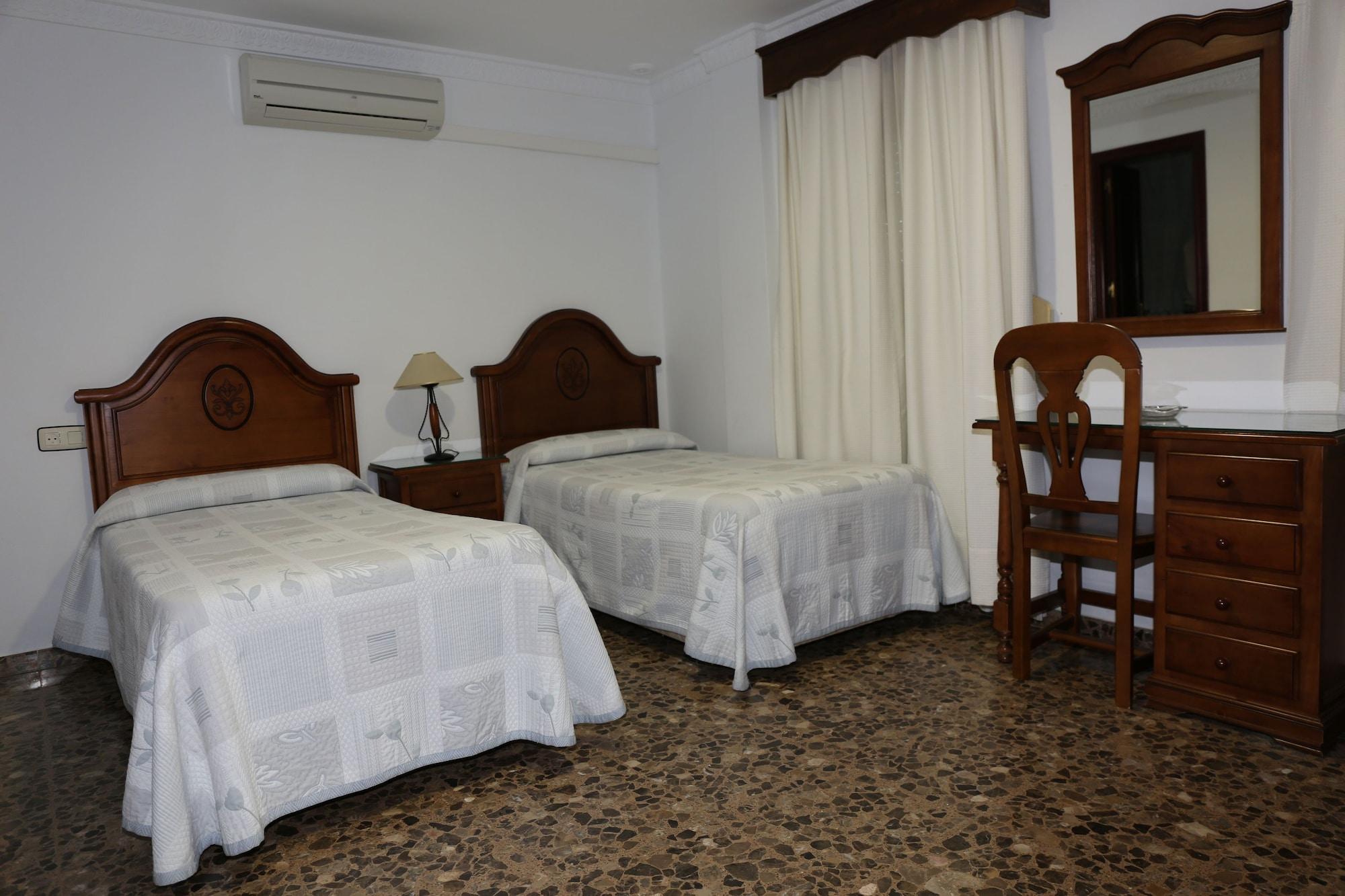 Hostal La Janda Vejer de la Frontera Exterior foto A room at the hotel